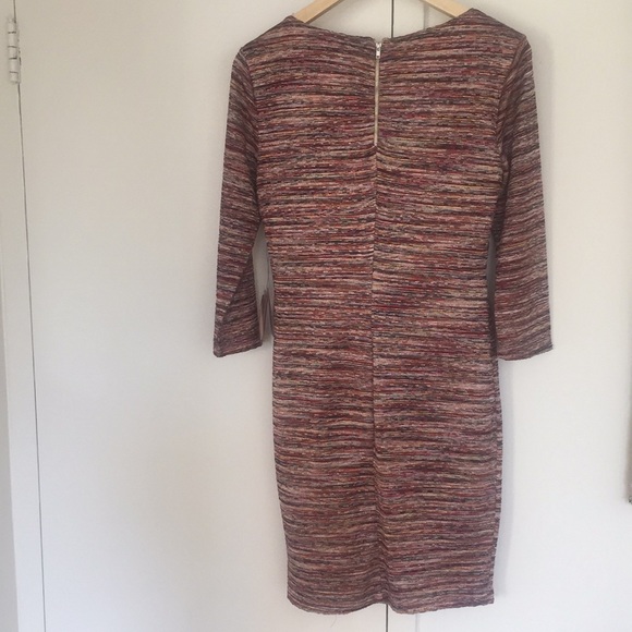 Forever 21 fitted dress w/ colorful pattern - Picture 2 of 4